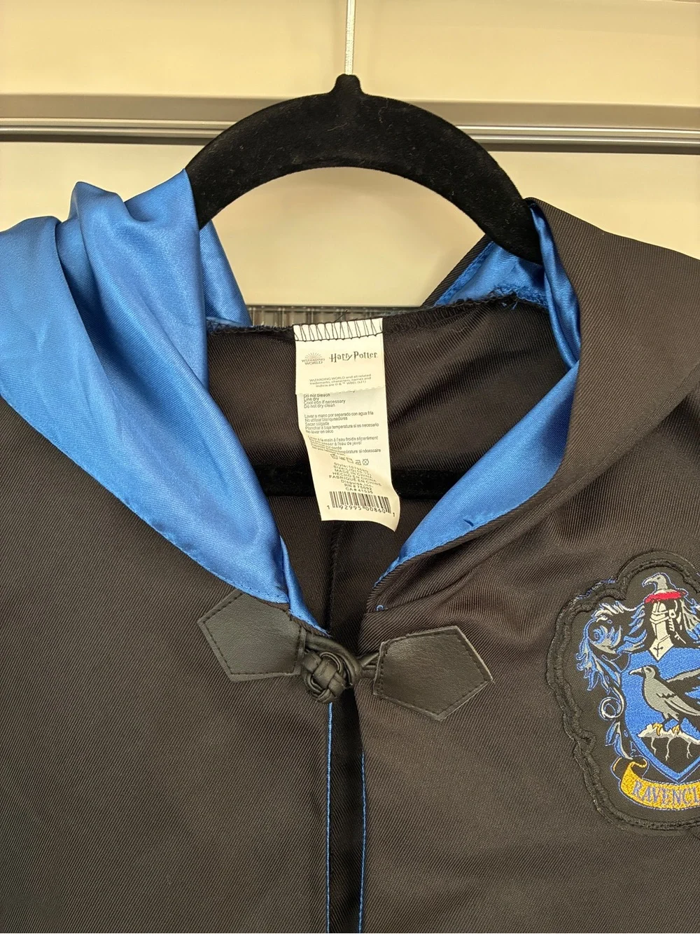 Kids Harry Potter Ravenclaw Robe with Blue Lining